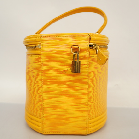 Auth Louis Vuitton Epi Cannes M48039 Women's Handbag Jaune - Picture 14 of 14